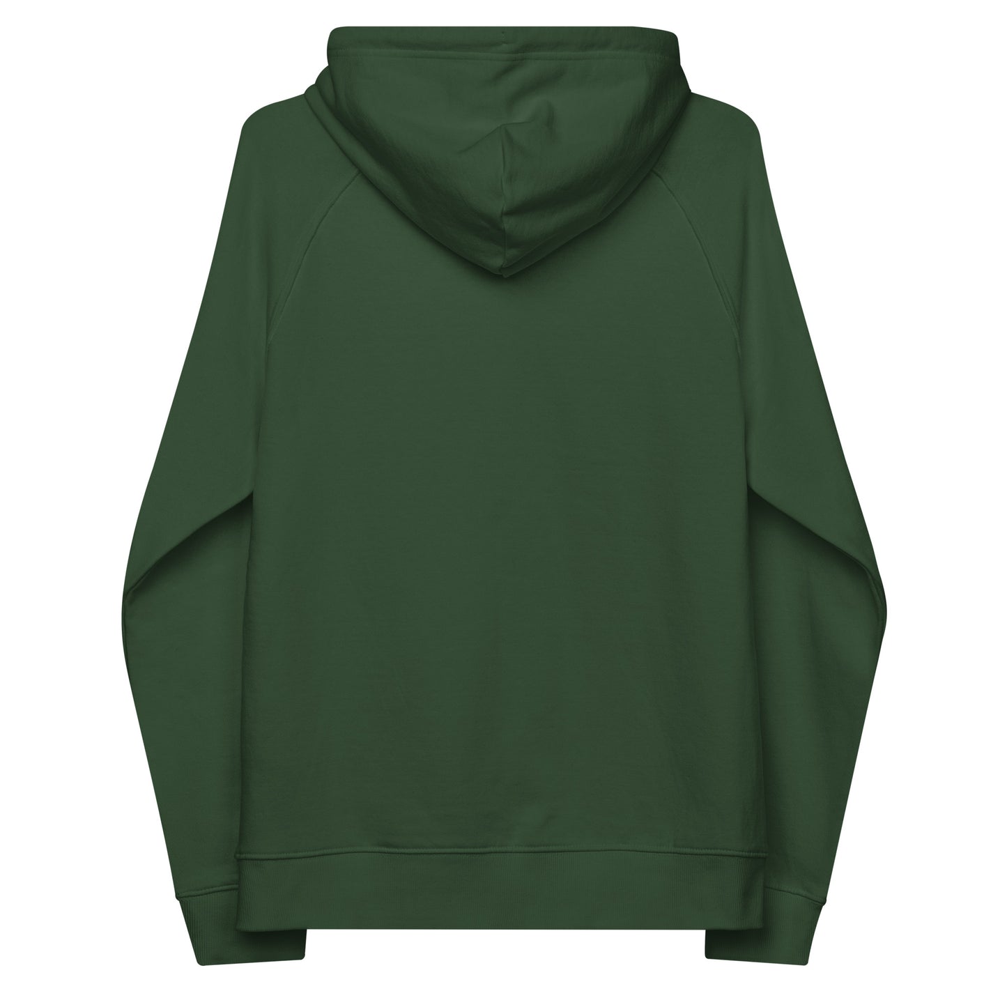 Eco raglan hoodie Army/Orange