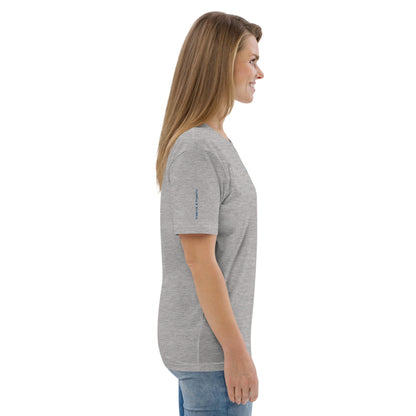 Unisex organic cotton t-shirt Gry/Blu