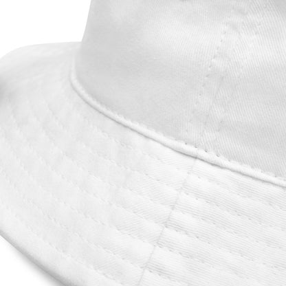 Signature Bucket Hat White