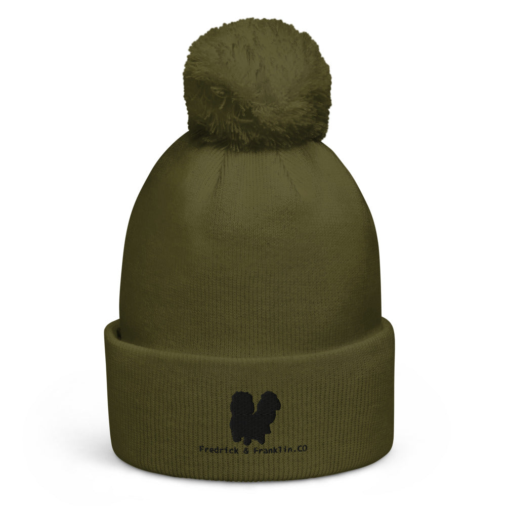 Signature Pom Pom Beanie Moss