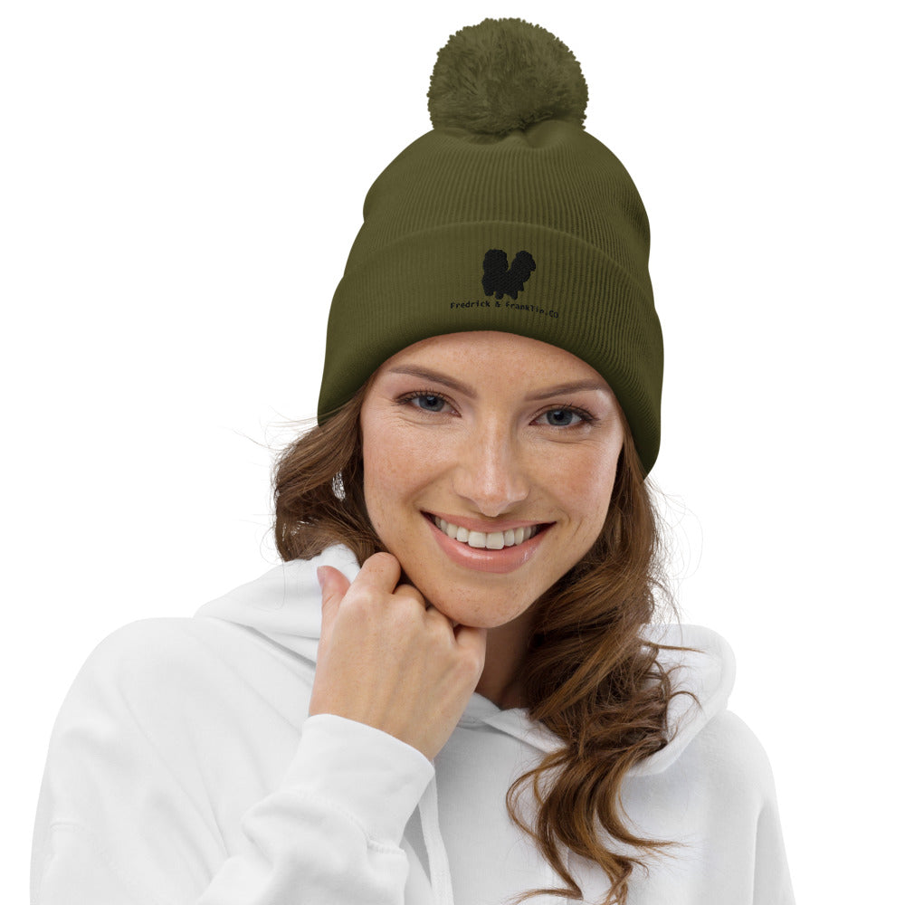 Signature Pom Pom Beanie Moss