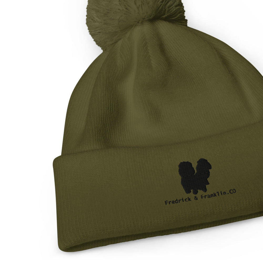 Signature Pom Pom Beanie Moss