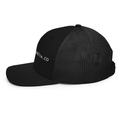 Signature Black Trucker Cap